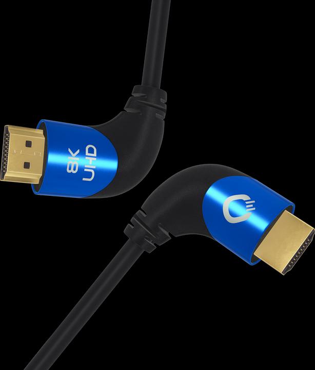 Actual product image Oehlbach HDMI AV connection cable (1x HDMI plug - 1x HDMI plug) 2 m Black (2 m, HDMI)