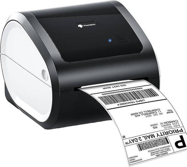 Image du produit Phomemo D520 Imprimante d'étiquettes portable (noir et blanc) (203 dpi)