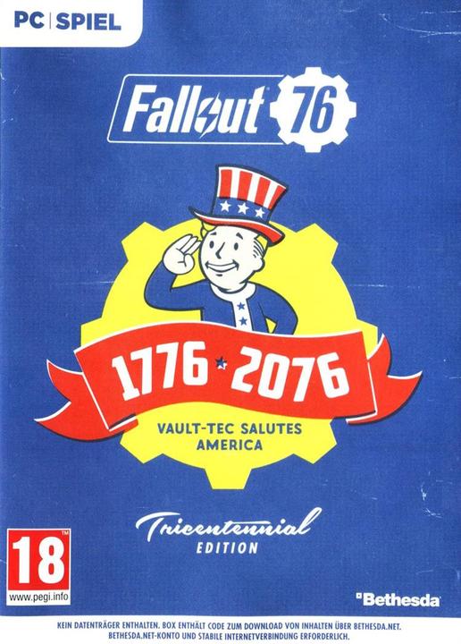 Bethesda Fallout 76 - Édition du tricentenaire (PC, DE)