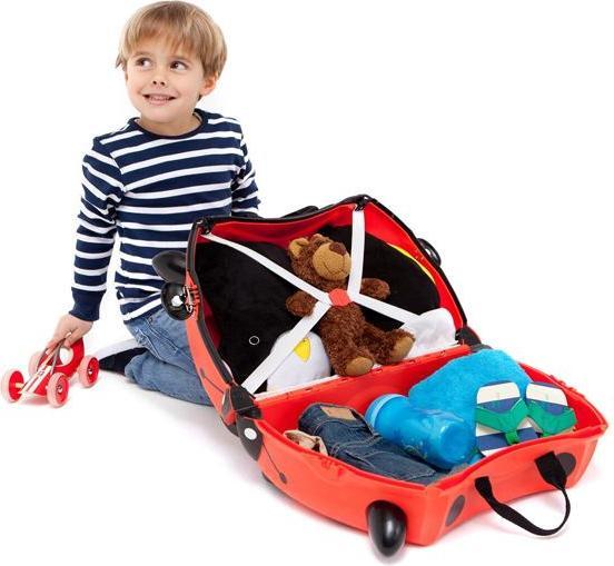 Actual product image Trunki Harley Ladybug suitcase (18 l, Hand luggage (up to 50 litres))