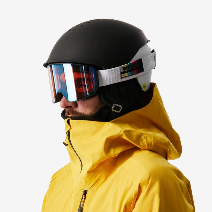 Actual product image Wedze Ski goggles snowboard goggles adults/children bad weather - G900 C HD white