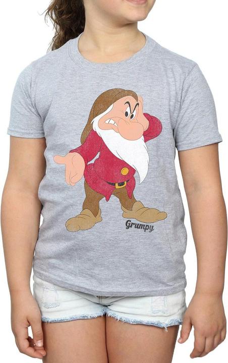 Immagine prodotto Disney Snow White And The Seven Dwarves Classic Grumpy Maglietta Ragazze (152, 158)