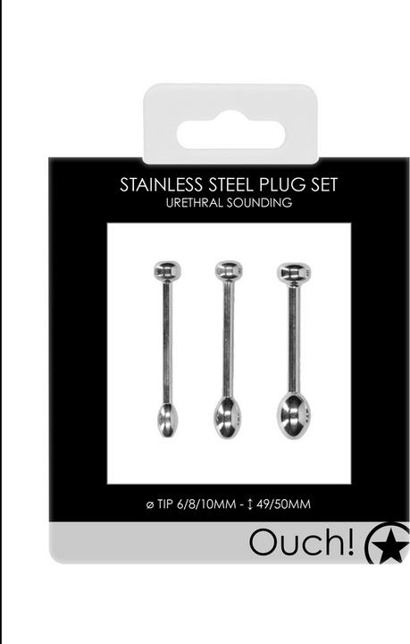 Produktbild Ouch! Urethral Sounding - Metal Plug Set