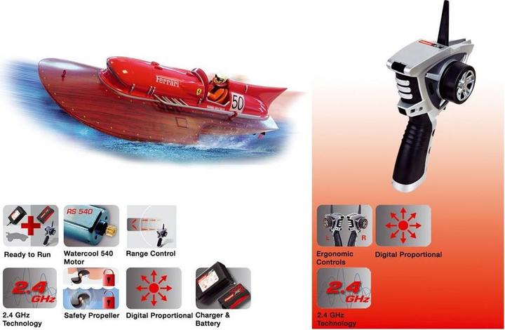 Produktbild Carrera Boot Ferrari Arno XI