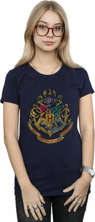 Immagine prodotto T-shirt in cotone con cuciture di Poudlard Donna/Ladies (XL)