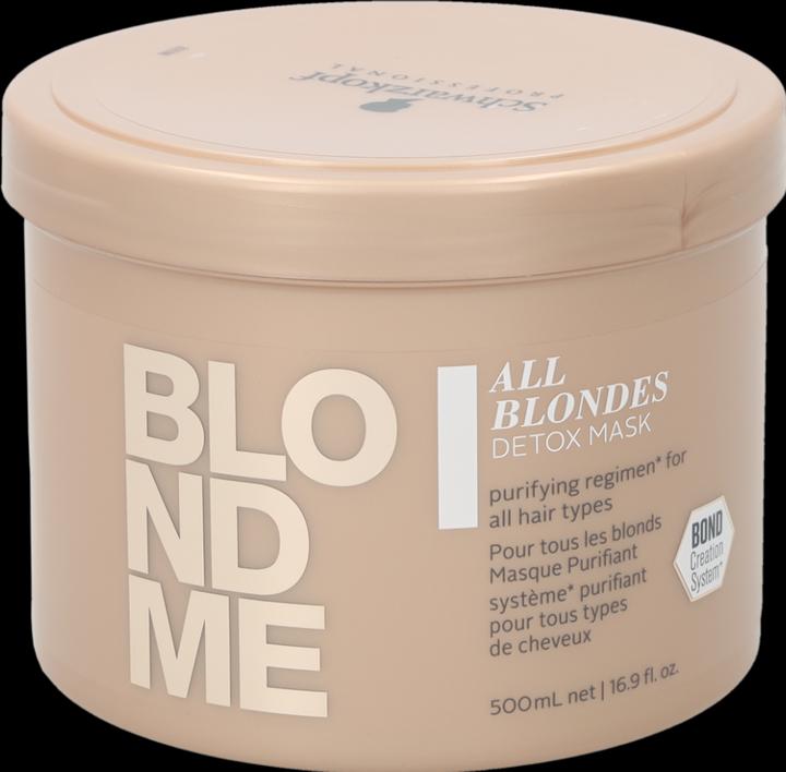 Produktbild Schwarzkopf Professional Blondme - All Blondes Detox Mask (500 ml)