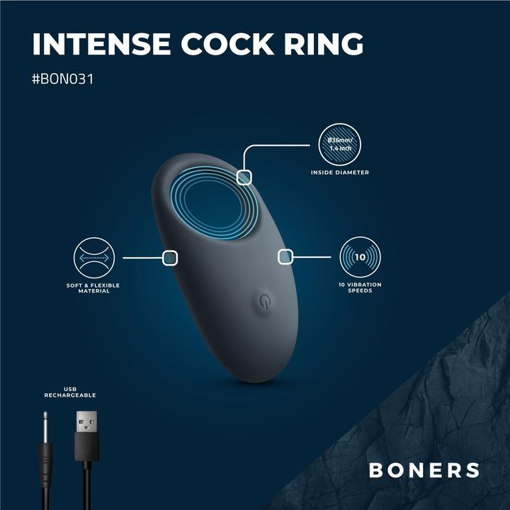 Actual product image Boners Vibrating penis ring (3.20 cm)