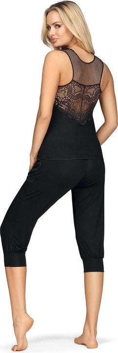 Actual product image Hamana short leisure suit in black (L)