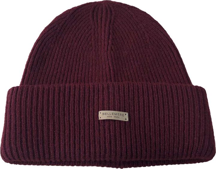 Actual product image Bellemere Hat Cuffed Cashmere Beanie