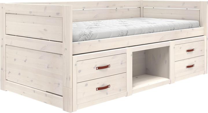 Image du produit Lifetime Kidsrooms Lit superposé avec étagère et tiroirs (90 x 200 cm)