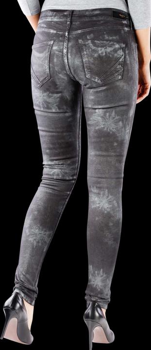 Image du produit Pepe Jeans Pixie Skinny Silvermoon silver foiled black (W31/L32)
