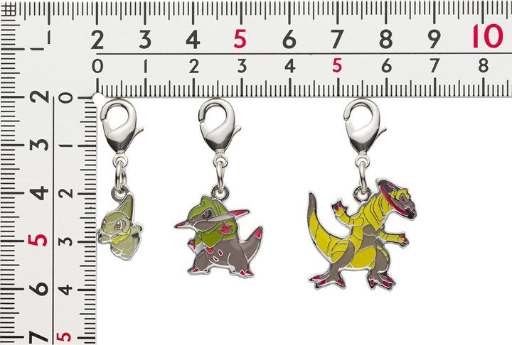 Produktbild Pokémon Pokemon Center - Axew, Fraxure, Haxorus Schlüsselanhänger - 3 Stück