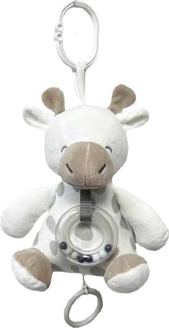 Immagine prodotto Tullo Orologio musicale giraffa 18 cm grigio-bianco
