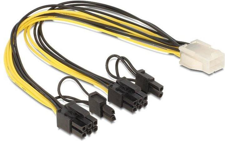 Produktbild Delock 6Pin auf 2x 8Pin für Grafikkarte