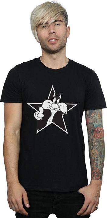 Produktbild Looney Tunes Sylvester Mono Star TShirt (M)