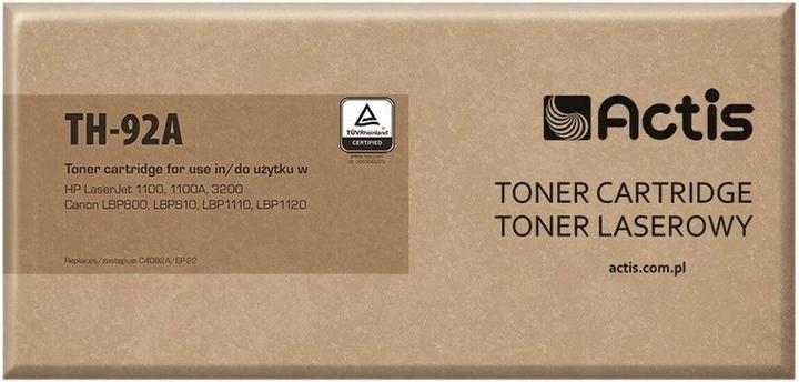 Actual product image Factis TH-92A toner cartridge HP C4092A LJ 1100 new 100% - Compatible - Toner cartridge (FC)