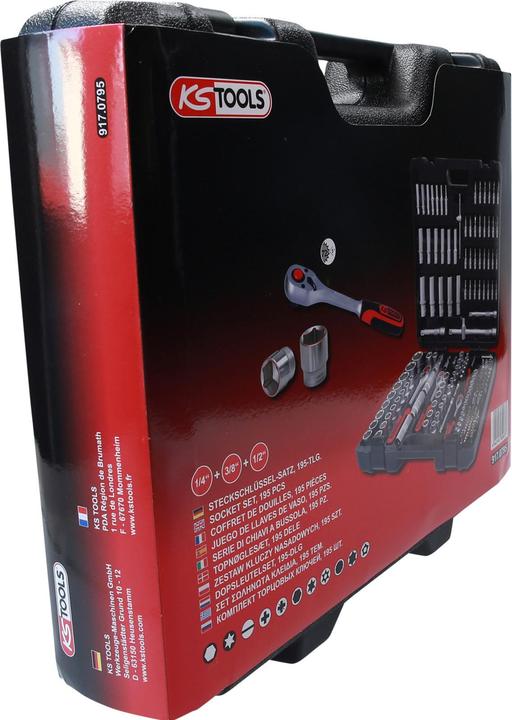 Actual product image KS Tools Socket wrench set (32 mm, 9 mm, 22 mm, 23 mm, 12 mm, 25 mm, 29 mm, 15 mm, 8 mm, 17 mm, 13 mm, 21 mm, 10 mm, 31 mm, 5 mm, 18 mm, 4 mm, 28 mm, 7 mm, 27 mm, 26 mm, 16 mm, 6 mm, 24 mm, 19 mm, 14 mm, 30 mm, 11 mm, 20 mm)