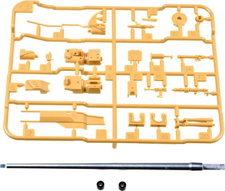 Actual product image Tamiya German PantherAusf.D Metal Gun Barrel