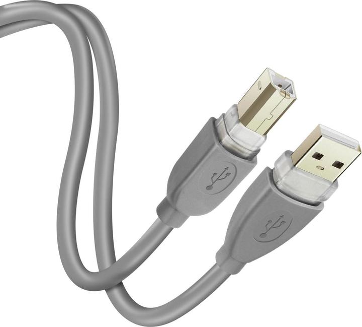 LinQ USB 2.0 A/USB 2.0 B Druckerkabel, 3m (3 m, USB 2.0)