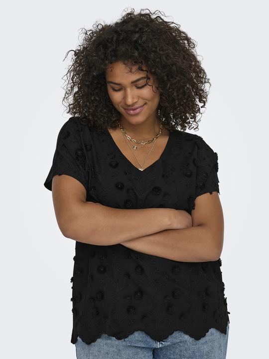 Produktbild Only Normal geschnitten V-Ausschnitt Curve Top Top (M)