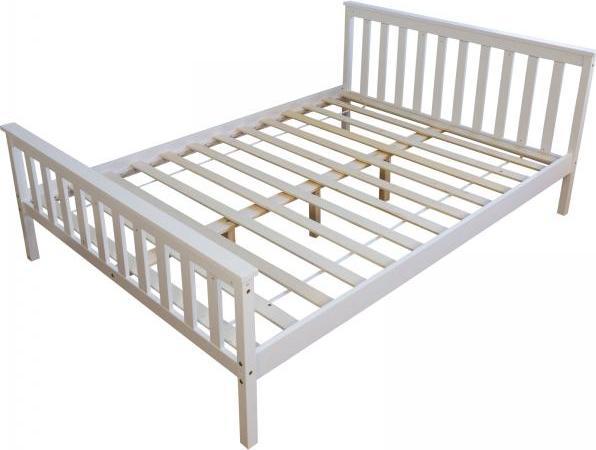 Immagine prodotto Homestyle4u Letto matrimoniale Letto in legno Letto futon (140 x 200 cm)