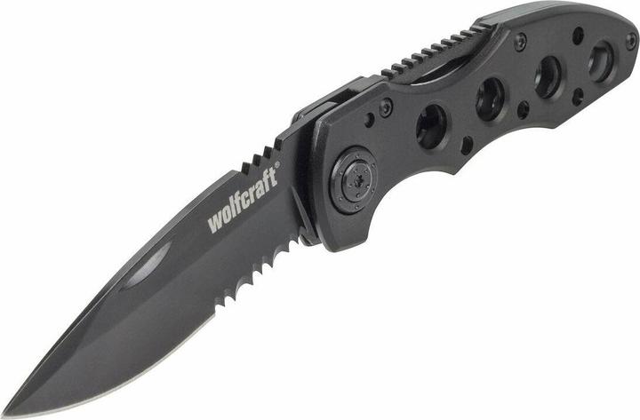 Immagine prodotto wolfcraft wolfcraft 1 Klappmesser 75mm gezahnte Klinge (7.50 cm)