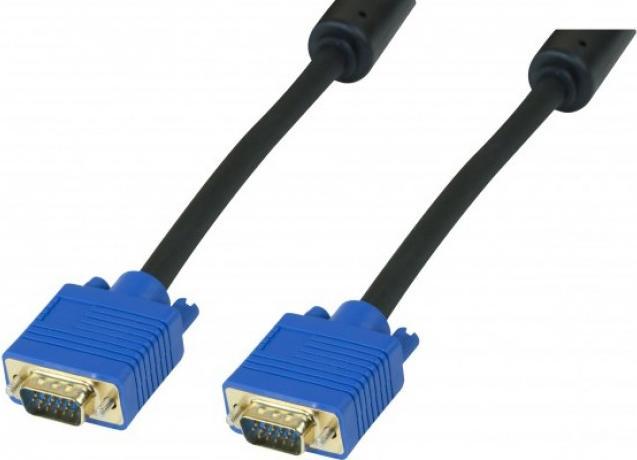 Image du produit Exertis Connect Câble S-VGA Premium, 2,0 m, 15 broches, broche 9 occupée par 5V Câble S-VGA Premium (2 m, VGA)
