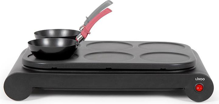 Immagine prodotto Livoo Set mini woks, crepiera e grill (Spina UE)