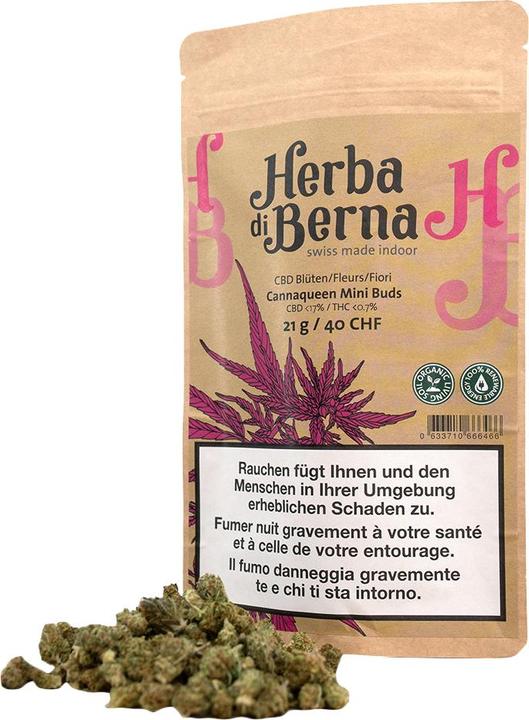 Immagine prodotto Herba di Berna Cannaqueen Indoor Mini Boccioli (21 g, Interno)