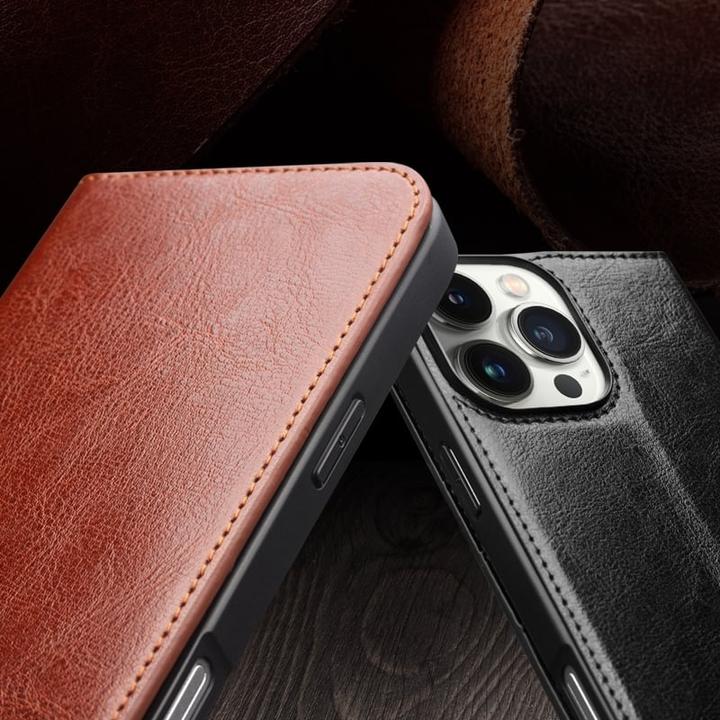 Actual product image QiAlino Cover Flip (Apple iPhone 16 Pro)