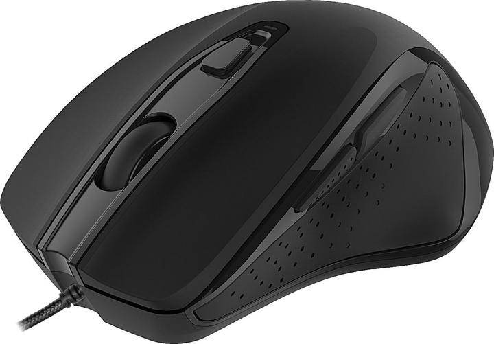 Produktbild Deltaco OFFICE with cord, ergonomic, quiet, black (Kabelgebunden)