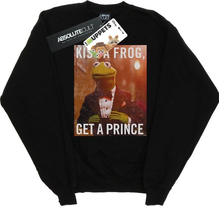 Immagine prodotto Disney The Muppets Kiss A Frog Get A Prince Felpa Donna (M)