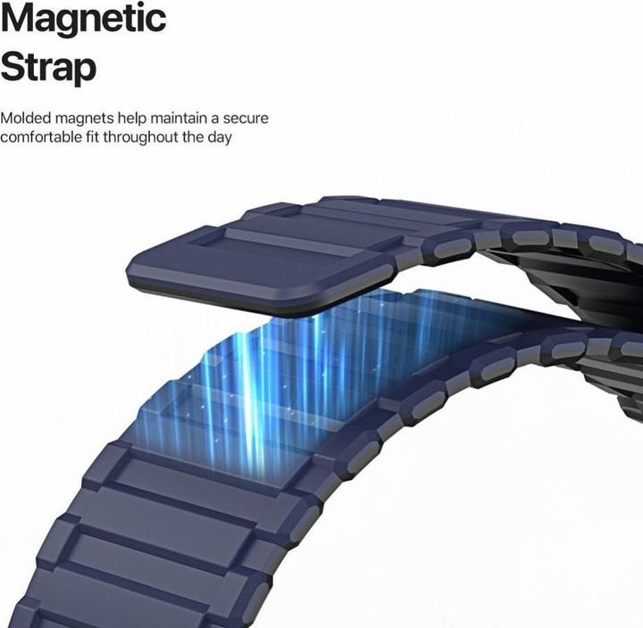 Actual product image Dux Ducis KJ bracelet (42 mm, 45 mm, 44 mm, 49 mm, Silicone, Magnet)