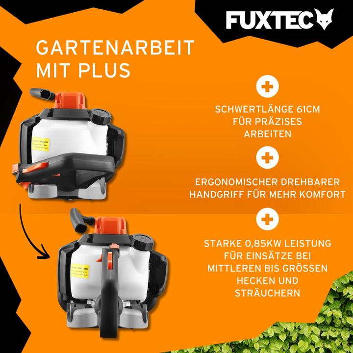 Produktbild Fuxtec Profi Benzin Heckenschere FX-MHP245 (FX-MHP245) (Benzinheckenschere)