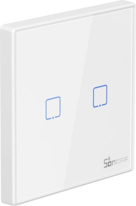 Produktbild Sonoff RF-Lichtschalter T2EU2C-RF