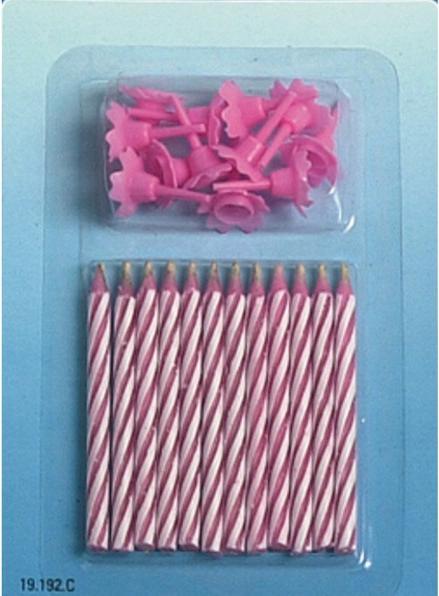 Image du produit Party Bougies magiques, couleurs assorties (12 pcs)