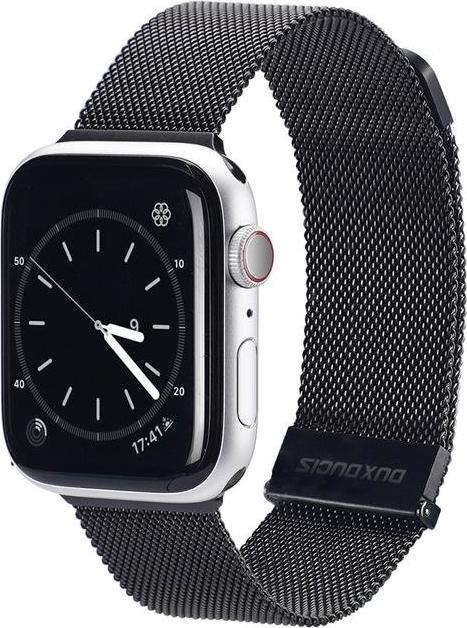 Dux Ducis Milanese Pro Bracelet (40 mm, 41 mm, 38 mm, Acier inoxydable, Apple Watch Series 4, Apple Watch Series 5, Apple Watch Series 3, Apple Watch Series 6, Apple Watch SE (2022/2023), Apple Watch Series 8, Apple Watch Series 9)