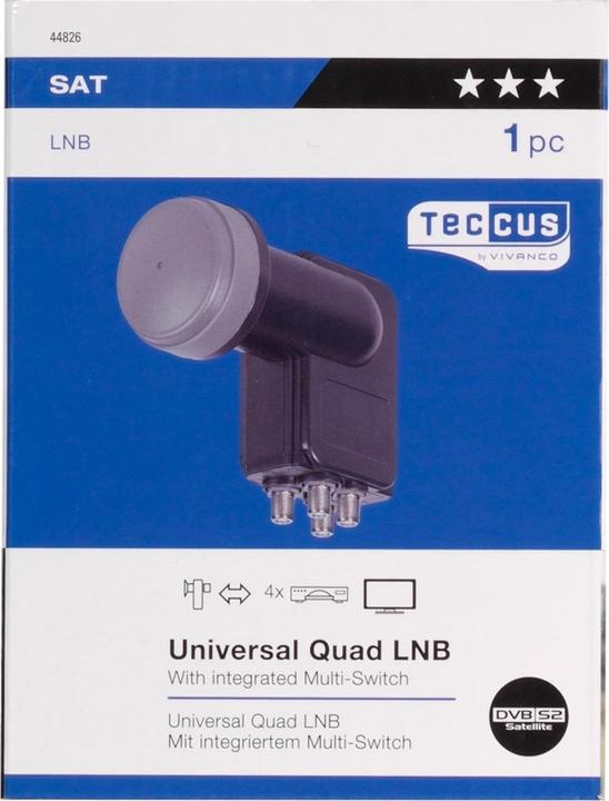 Image du produit Teccus SAT Universal Quad LNB (Quad LNB)