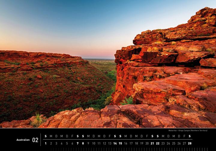 Actual product image Australien Premiumkalender 2026 (50 x 35 cm, Hardcover, German)
