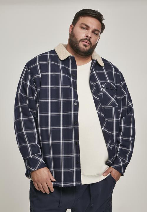 Produktbild Urban Classics Sherpa Lined Shirt Jacket (XXL)