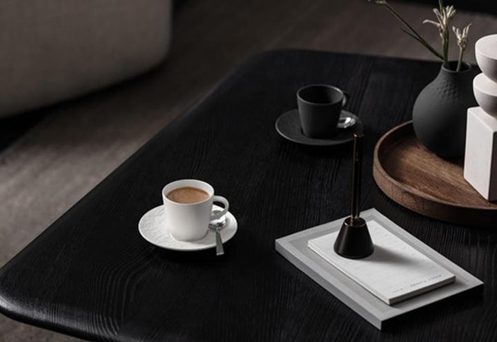 Immagine prodotto Villeroy & Boch Piattino per moka/espresso Fabbricazione Rock blanc (1 x)