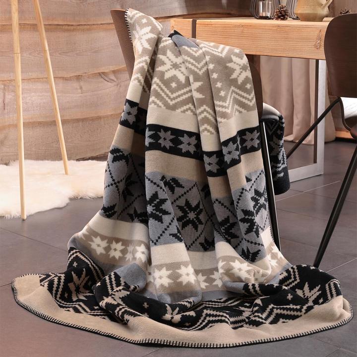 Actual product image Biederlack Winter Braid blanket (150 x 200 cm)