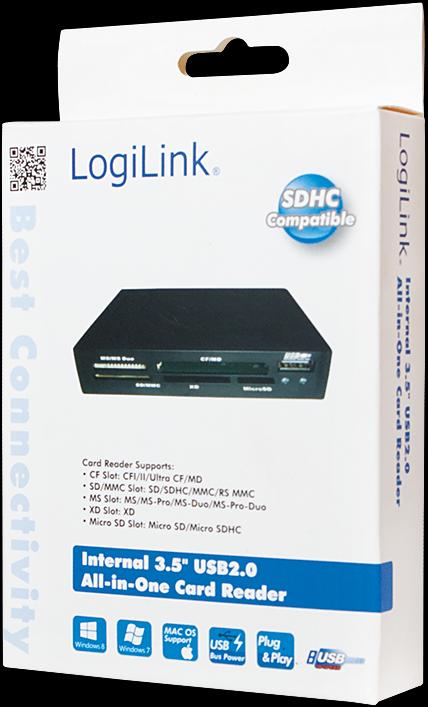 Actual product image LogiLink CR0012 (USB 2.0)