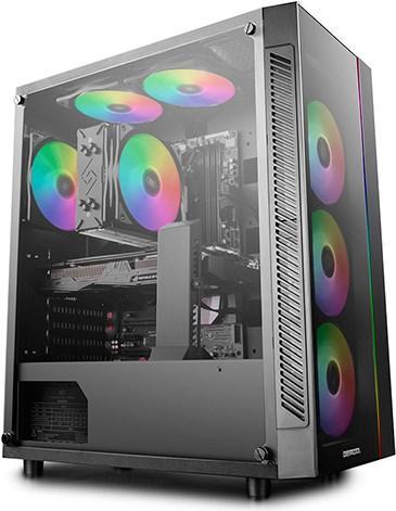 Immagine prodotto Deepcool Matrexx 55 V3 ADD-RGB WH 3F (ATX, mATX, Mini-ITX, E-ATX)