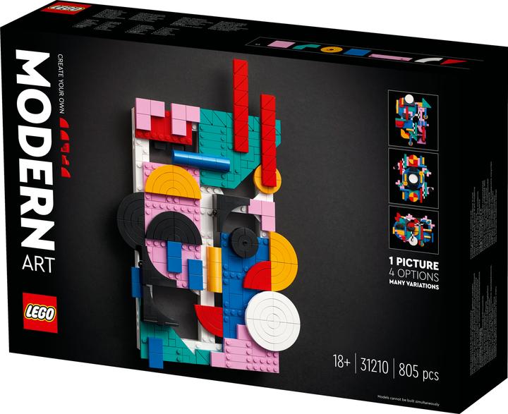 Actual product image LEGO 31210 Modern Art (31210, LEGO Art)