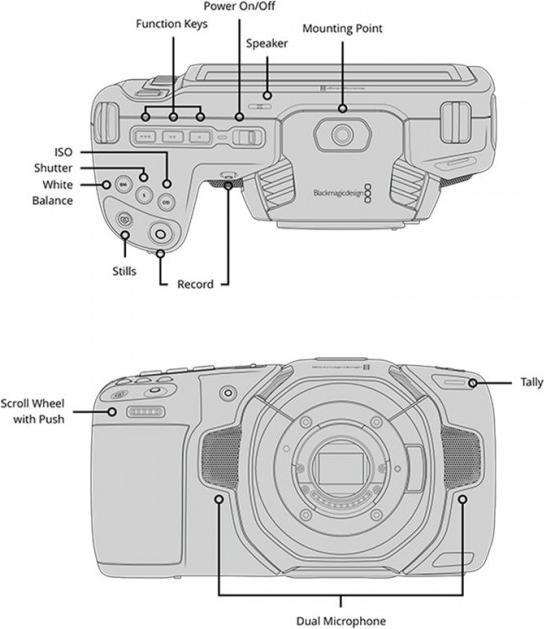 Produktbild Blackmagic Pocket Cinema (8 Mpx, 60p)