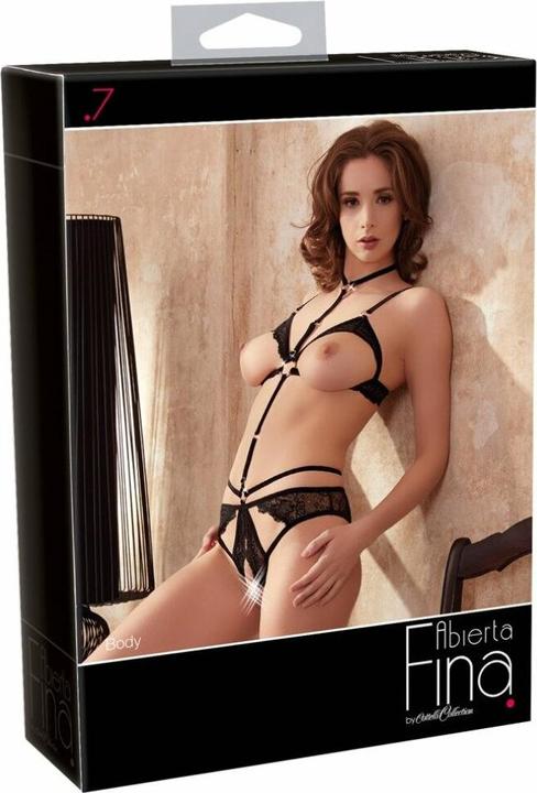 Produktbild Abierta Fina Samt Riemenbody (XL)