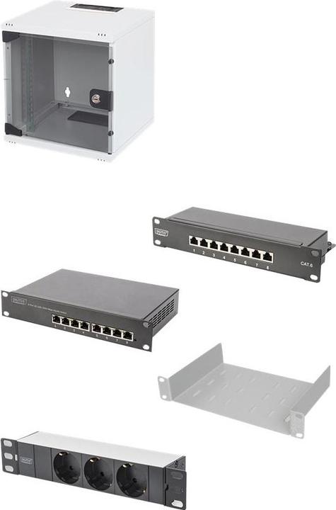 Actual product image Digitus 254 mm (10") Network Set (5.71 RU, 19 inch rack)