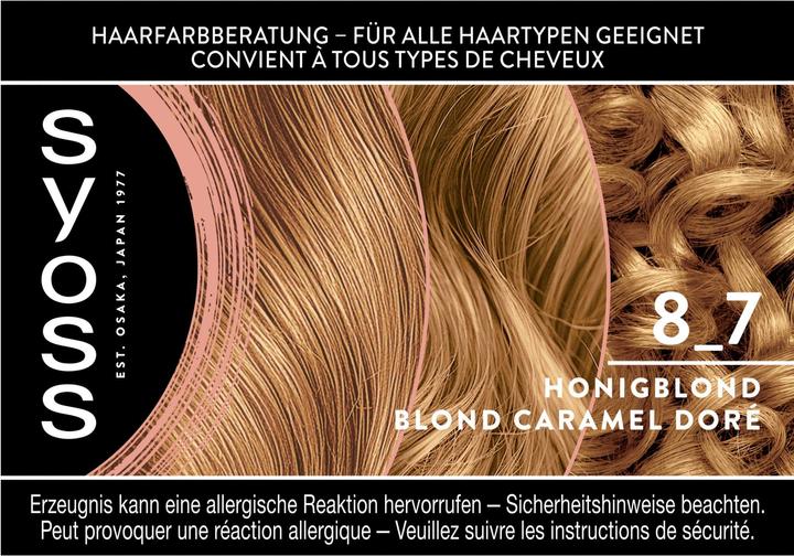 Actual product image Syoss Coloration (8 7 Honey blonde)
