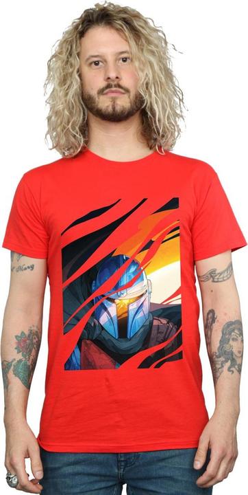Image du produit Star Wars - T-shirt THE MANDALORIAN GLARE - Homme (M)
